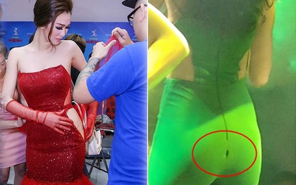 Rách váy, bục áo: khoảnh khắc mà các sao không biết nên trốn đâu