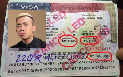 Trấn Thành tung ảnh chụp visa chứng minh không hề bị trục xuất tại Mỹ