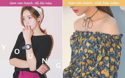 5 items bạn nên tránh diện trong ngày siêu nóng và 5 giải pháp thay thế siêu cool