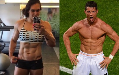 Choáng với thân hình cuồn cuộn cơ bắp đến Ronaldo cũng phải nể của nữ võ sĩ MMA