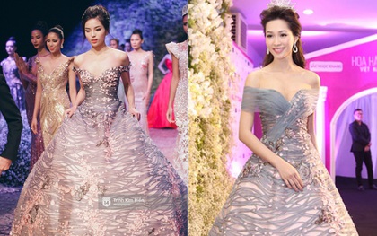 Lần đầu Hoa hậu Kỳ Duyên & Thu Thảo "đụng độ" váy áo, ai mặc đẹp hơn?