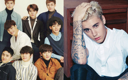 Vượt mặt cả Justin Bieber, EXO và BTS được "réo gọi" nhiều nhất trên Twitter năm qua!