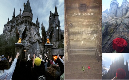 Fan "Harry Potter" đồng loạt giơ cao đũa phép tưởng niệm sự ra đi của "Giáo sư Snape"