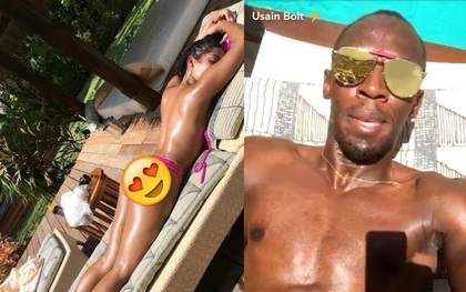 Usain Bolt khoe "ảnh nóng" của bạn gái sau scandal ăn nằm với cô sinh viên Brazil