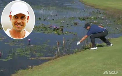 Golf thủ liều lĩnh lấy gậy chọc cá sấu ở Olympic Rio