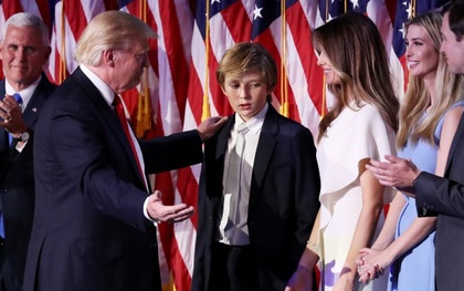 Cậu út Barron Trump sẽ theo học ở đâu sau khi cha đắc cử Tổng thống?