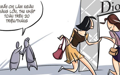 Chuyện thật như đùa: Nhân viên ngân hàng sống không bằng lương mà bằng… tiền đi mượn