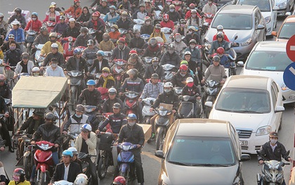 Hà Nội lên tiếng về phương án cấm xe máy vào năm 2025