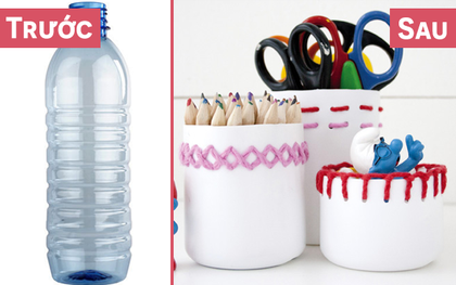 4 cách tái chế chai nhựa cực hay không biết thì phí