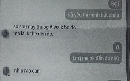 "Cô giáo không thể cứ hồn nhiên mà nói yêu đương một cậu học sinh cấp 2 như thế!"