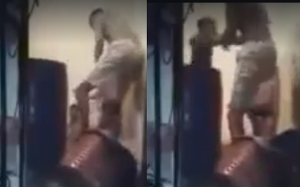 Công an Quảng Bình đang xác minh clip nhúng trẻ em vào thùng nước một cách dã man
