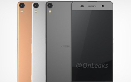 Đây có phải smartphone Xperia C6 chuyên selfie: không viền màn hình, thêm màu vàng hồng?