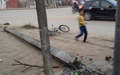 Sẽ khởi tố vụ cột điện đổ đè chết học sinh