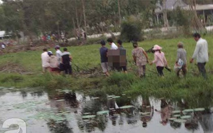 Con trai cứu mẹ rơi xuống hồ rau muống, 2 mẹ con chết đuối thương tâm