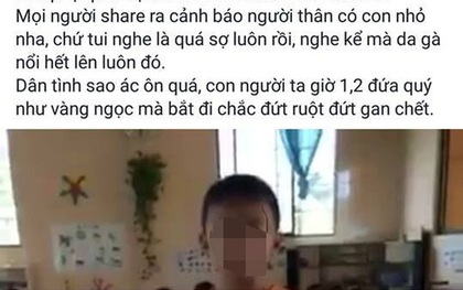 Xử phạt cô giáo tung tin học sinh bị bắt cóc