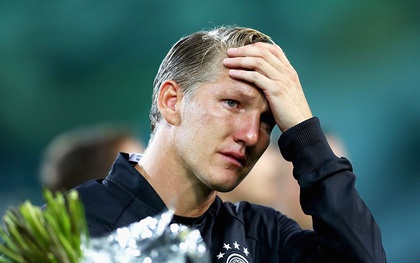 "Chiến binh" Schweinsteiger chia tay ĐT Đức trong nước mắt nghẹn ngào