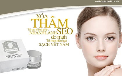 Đánh bật thâm mụn với chiết xuất nha đam trong kem Medi White