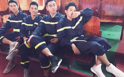 Yêu lính cứu hỏa đi thôi, vì cứ body chuẩn lại đẹp trai ngời ngời thế này cơ mà!