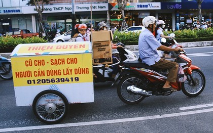 Chiếc xe đặc biệt của ông cụ gần 80 tuổi, người Đà Nẵng nào nhìn thấy trên phố cũng ấm lòng!
