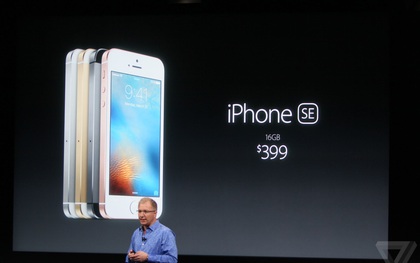 iPhone SE có cả màu vàng hồng, giá từ 399 USD