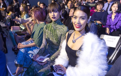 HOT: Mai Ngô & Lan Khuê "nổi bần bật" trên ghế khách mời tại Seoul Fashion Week