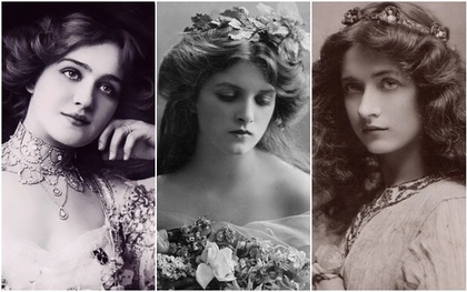 Vẻ đẹp hút hồn của những "hot girl" hơn 100 năm về trước
