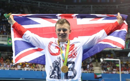 "Cậu bé sợ nước" trở thành người hùng của bơi lội Anh ở Olympic 2016