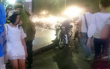 Cô gái nũng nịu bạn trai người nước ngoài, đòi nhảy xuống từ tầng 3 "hàm cá mập"