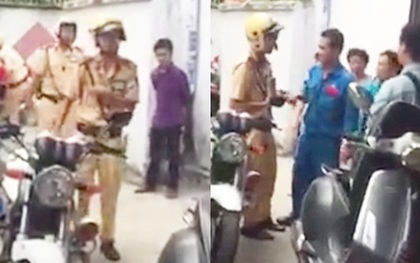 Clip: Đôi nam nữ phạm luật và cách xử lý của CSGT khiến ai cũng phải "bấm like"