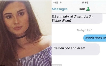 Chia tay đòi quà, cái kết đắng cho chàng trai đòi lại tiền mua vé xem ca nhạc từ bạn gái