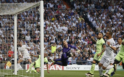 Joe Hart, HLV Pellegrini dè bỉu Real Madrid thắng kiểu "ăn rùa"