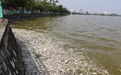 ​Hà Nội lắp 4 hệ thống cấp khí oxy hòa tan ở hồ Tây