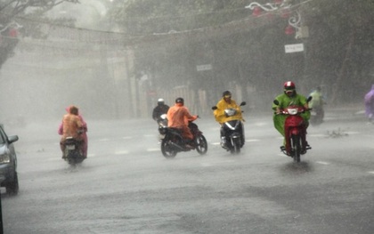 Ảnh hưởng của bão số 7: Hà Nội khả năng mưa lớn, gió giật cấp 6 trong 24h tới