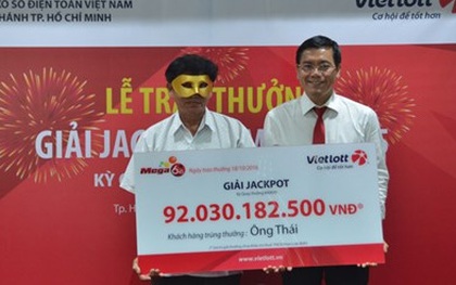 Không có chuyện thu hồi giải xổ số 92 tỷ đồng