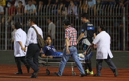 Cộng đồng mạng nói gì về pha vào bóng của Quế Ngọc Hải khiến cầu thủ Nhật Bản rời sân bằng cáng?