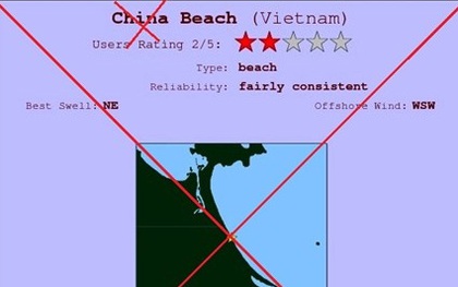 Đà Nẵng cấm phát hành tài liệu có cụm từ “China Beach”