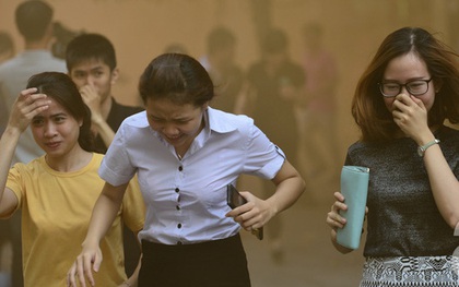 Diễn tập chữa cháy, hàng trăm cô gái công sở chạy khỏi tòa nhà cao nhất TP.HCM