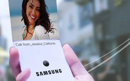 Samsung sắp ra điện thoại có màn hình uốn dẻo như giấy