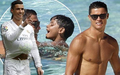 Hành động lạ, Ronaldo ám chỉ sắp có thêm con?