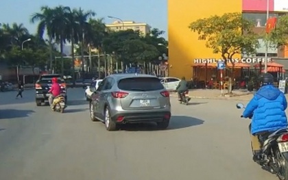 Lời khai phó giám đốc lái xe Mazda CX5 lạng lách, tông vào người đi đường rồi bỏ chạy