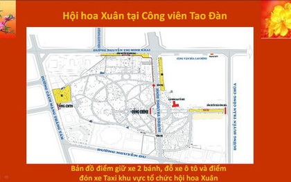 12 cao ốc và 25 tuyến đường giữ xe tết tại TP. HCM