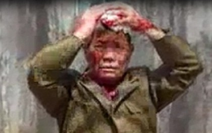 Thái Nguyên: Xôn xao clip con dâu đánh bố chồng bục đầu?