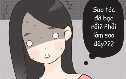 Tóc bạc sớm ở người trẻ - cách xử lý cho những ai cùng cảnh ngộ