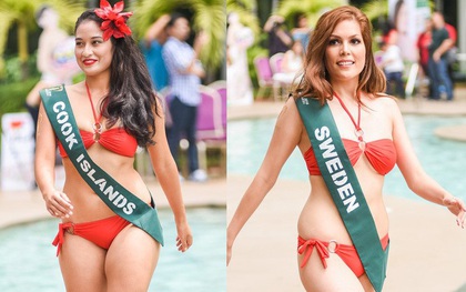 Eo to đùi mỡ, các thí sinh Hoa hậu Trái Đất 2016 vẫn tự tin khoe dáng với bikini