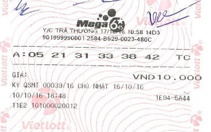 Xổ số Vietlott bán tại Hà Nội từ tháng 12, công khai xác minh trả thưởng của ngân hàng