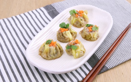 Xíu mại thịt cua "sang chảnh" trong dimsum lại dễ làm thế này sao?