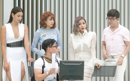 Long Nhật và Dương Lâm tranh nhau trai đẹp sáu múi trong "Lật mặt showbiz"