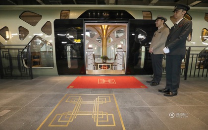 Khung cảnh xa hoa bên trong "khách sạn 5 sao di động" trên đường ray Nhật Bản
