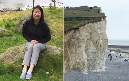 Liều mạng chụp ảnh bay ngay sát bờ đá, nữ sinh Hàn Quốc rơi xuống vách núi 70m tử vong