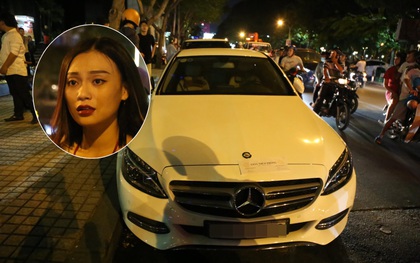 Đậu trước khách sạn New World, xe của người mẫu Cao Thùy Linh bị quận 1 cẩu về đồn